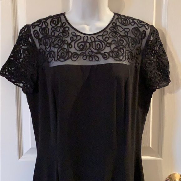 Evening Wear by Pat Argenti Long Black Dre… - Picture 1 of 8